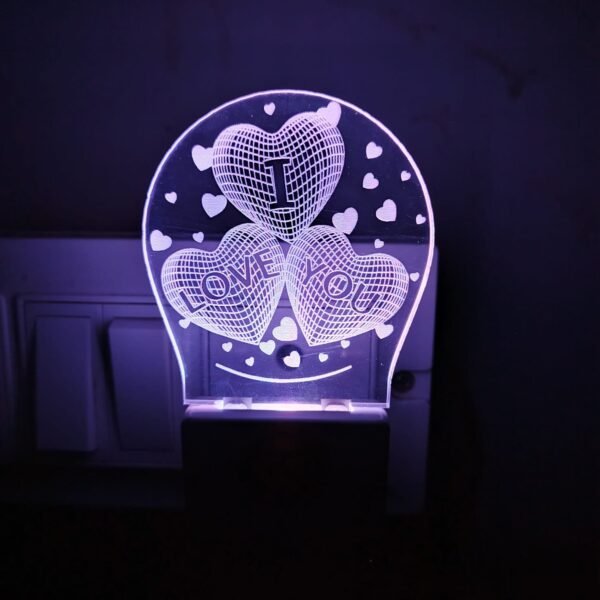 I LOVE YOU 3D ILUSION LIGHT FOR YOUR PARTNER (ANL 163)