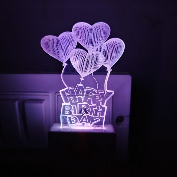 3D Ilusion light for gifting like Happy birthday (ANL )